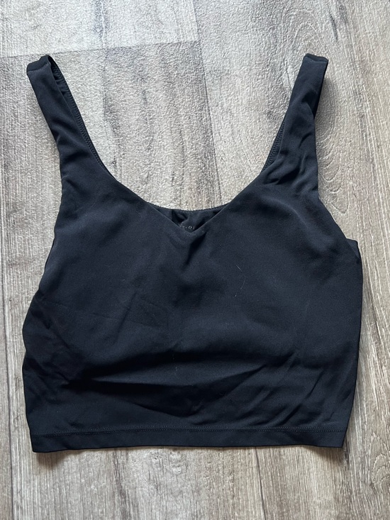 Offline Tops - OFFLINE by Aerie Real Me Longline Sports Bra Crop Tank Black Size Small